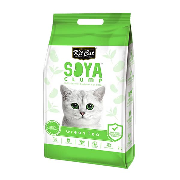Kit Cat Soya Litter - Green Tea 2.8 kg