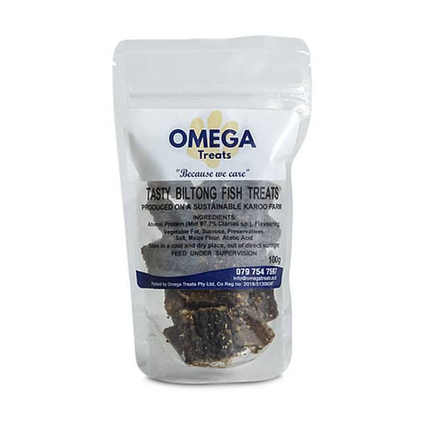 Omega Treats Fish Biltong Treats