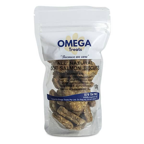 Omega Treats Soft Salmon Biscuits
