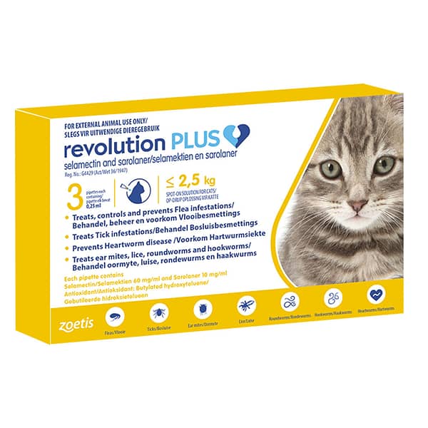 Revolution® Plus (1.25 - 2.5 kg) - Yellow
