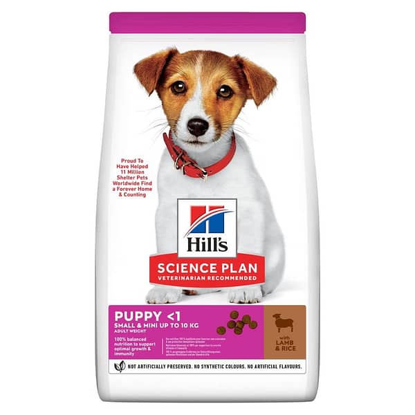 Hill's Science Plan Puppy Small/Mini Lamb and Rice