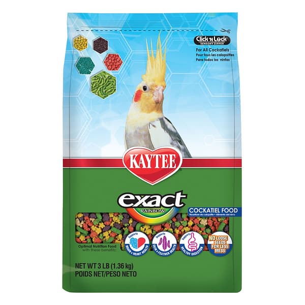 Kaytee Exact Rainbow Cockatiel Food