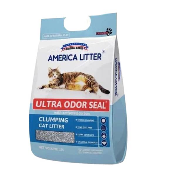 America Clay Cat Litter - 8 Kg
