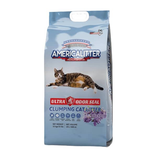America Clay Cat Litter - Scented- Lavender