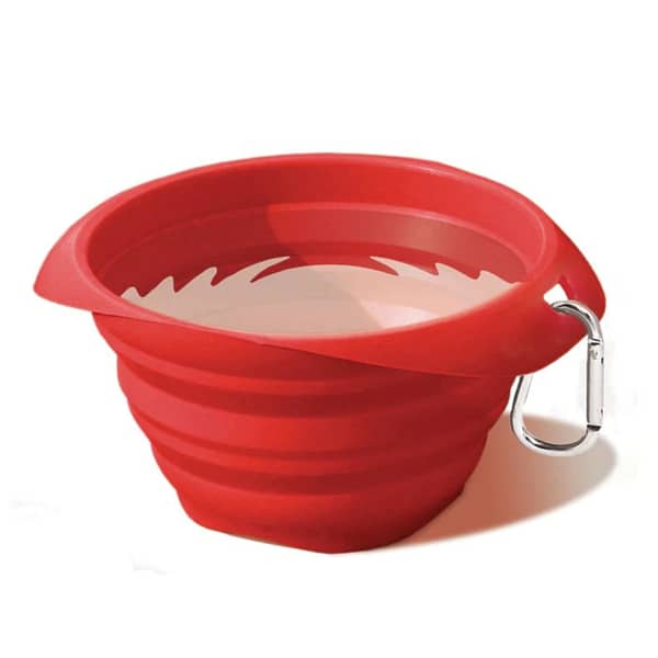 Kurgo Collapse-A-Bowl - red