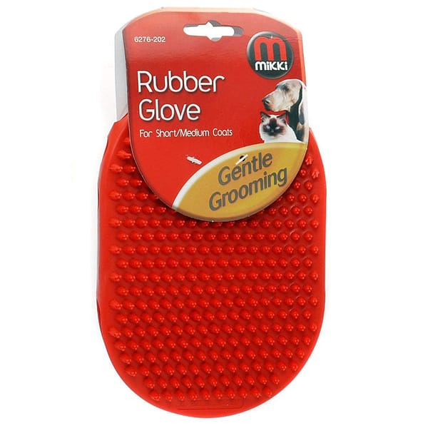 Mikki Rubber Grooming Glove
