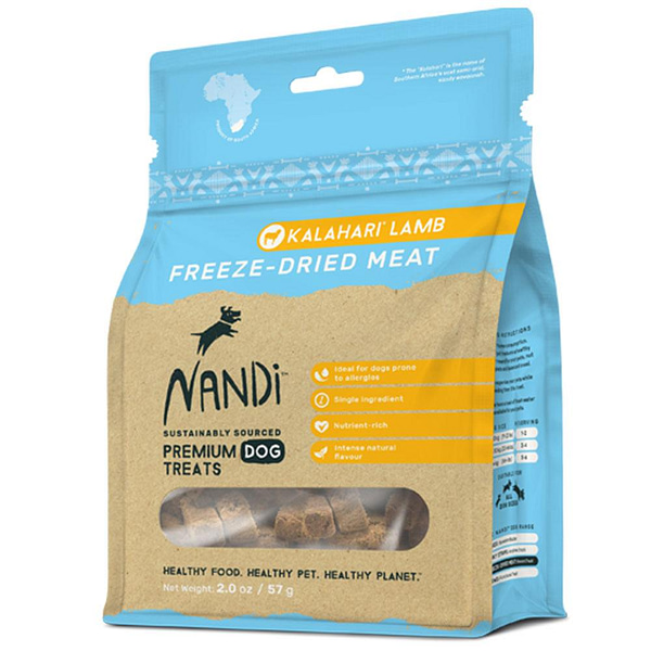 Nandi Freeze-Dried Meat Lamb Dog Treats