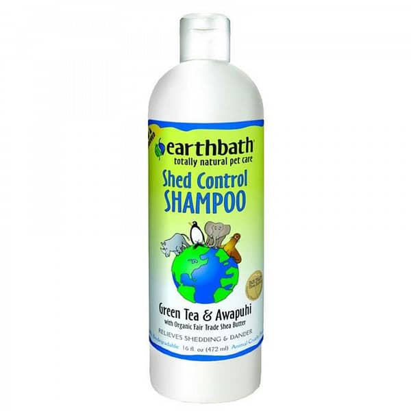 EarthBath Shed Control Green Tea and Awapuhi Shampoo for Pets