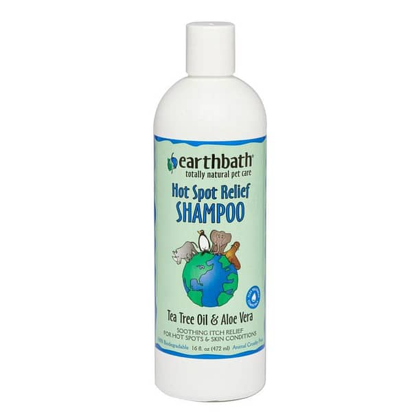 EarthBath Hot Spot Relief Tea Tree Oil And Aloe Vera Shampoo For Pets