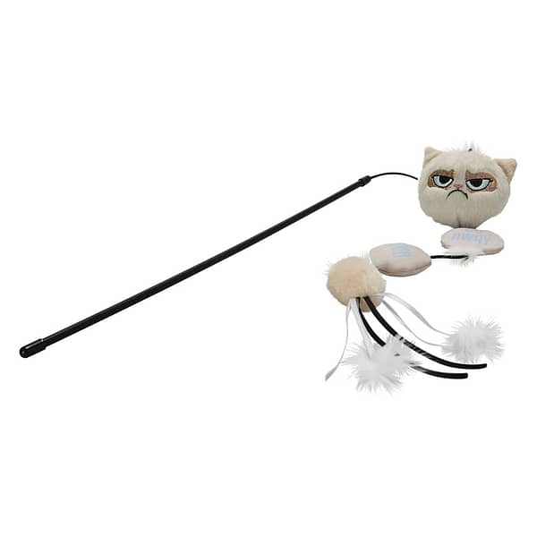 Rosewood Grumpy Cat Annoying Plush Cat Wand