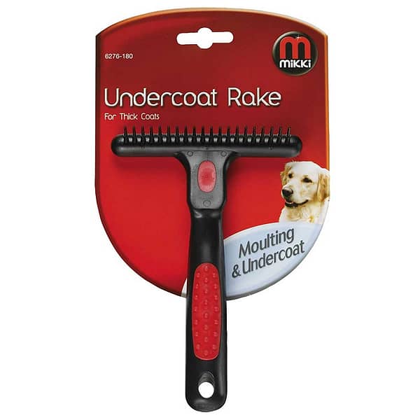 Mikki undercoat rake for thick coats