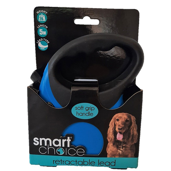 Smart Choice Auto Retractable Dog Lead 5m