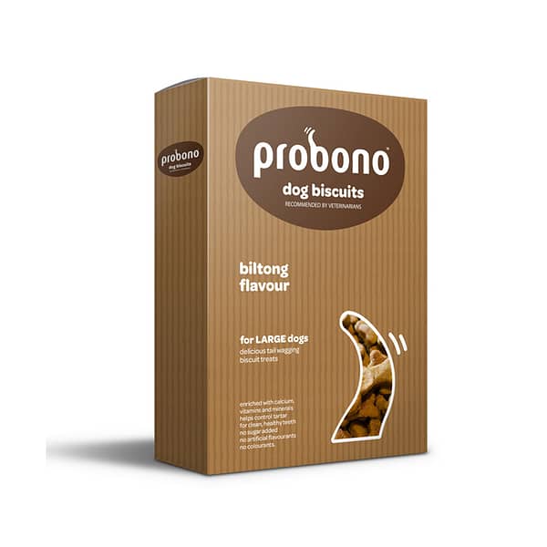 ProBono Biltong Biscuits for Large Dogs
