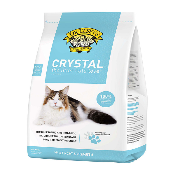 Dr Elsey's Silica Crystal Litter for Long Haired Cats
