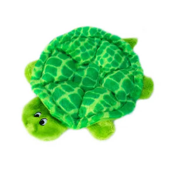 Zippy Paws Squeakie Crawler – SlowPoke the Turtle