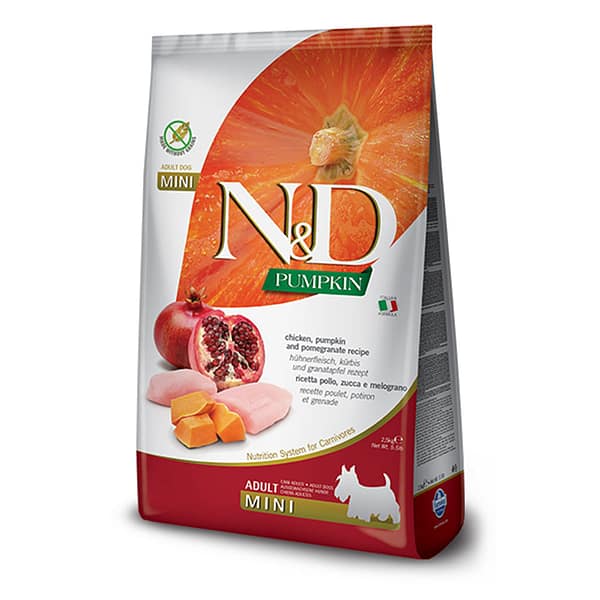 Farmina N&D Chicken, Pumpkin & Pomegranate Dog Food - Mini