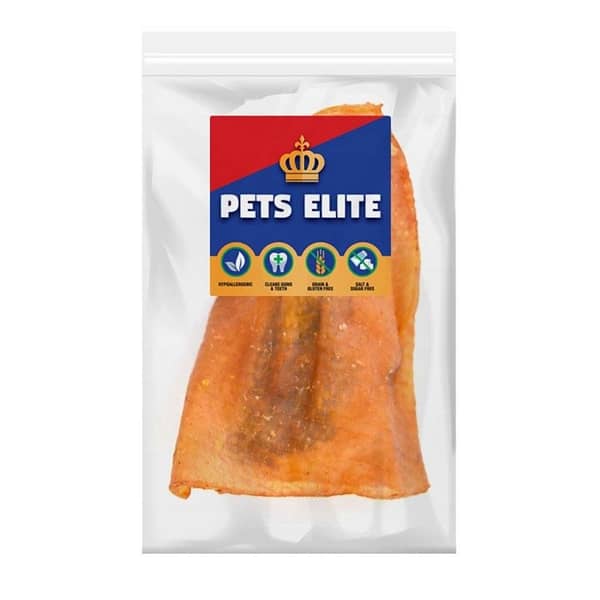 Pets Elite Filled Pig's Ear Dog Treats