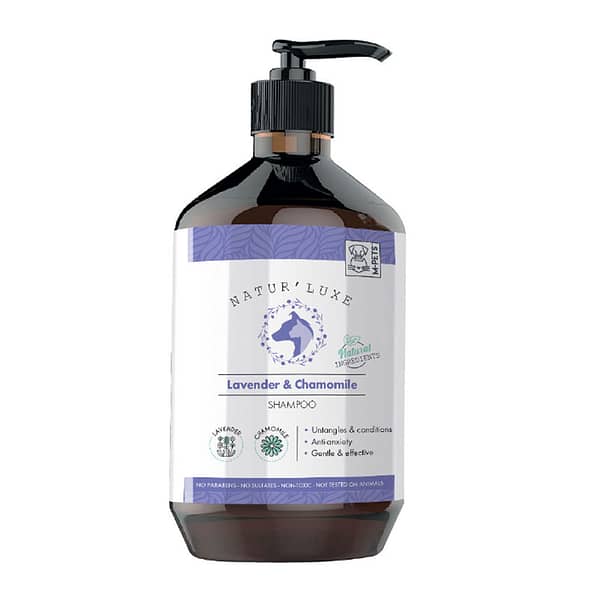 M-Pets Natur'Luxe Lavender and Chamomile Dog Shampoo