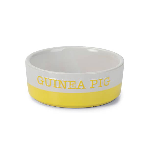 Guiea-Pig Bowl Yellow Hally