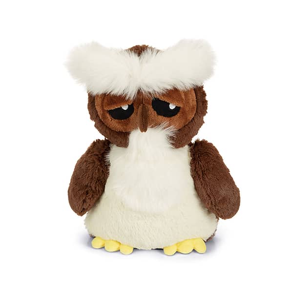 Beeztees Sepp Owl Plush Dog Toy