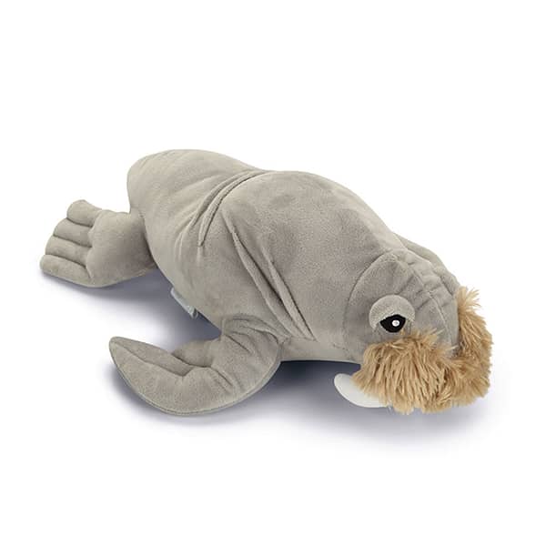 Beeztees Aiden Walrus Plush Dog Toy