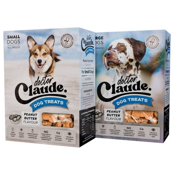 Dr. Claude Peanut Butter Biscuits Small & Large