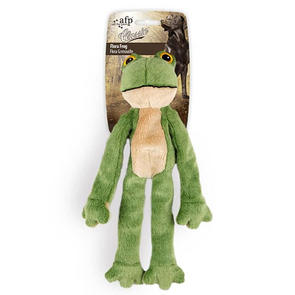 All for Paws Dog Toy Woodland Classic Flora Frog