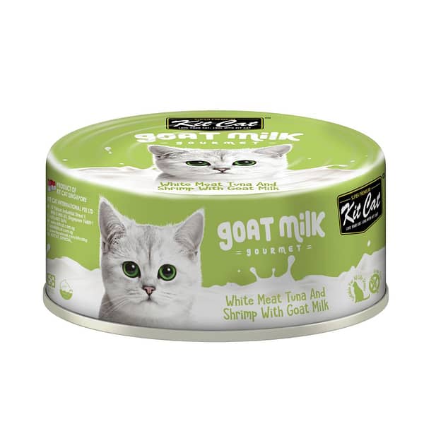 Kit Cat White Meat Tuna & Shrimp in Goat's Milk