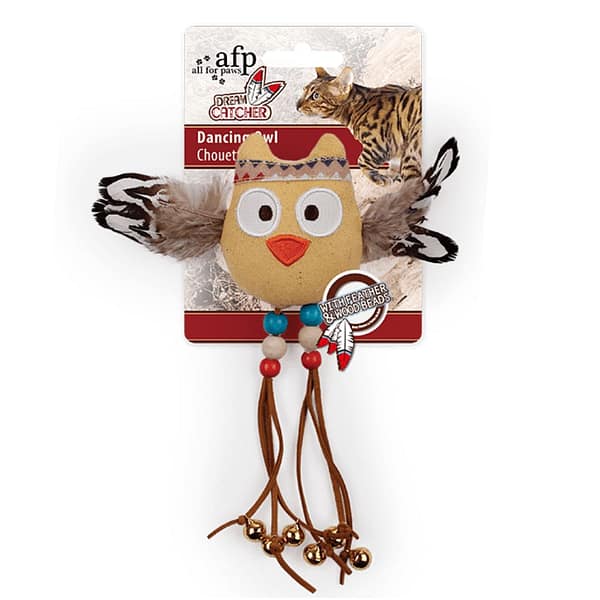 All for Paws Cat Toy Dreams Catcher Dancing Owl