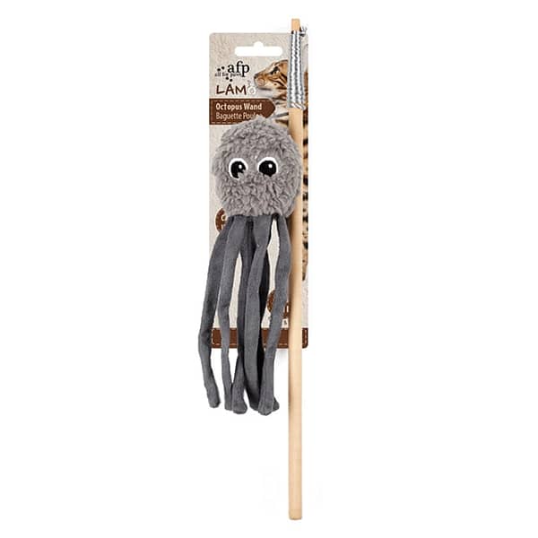 All For Paws Wand Octopus-Grey