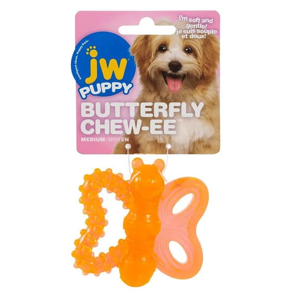 JW Puppy Butterfly Teether
