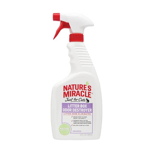 Nature's Miracle Cat Litter Box Odor Destroyer Spray