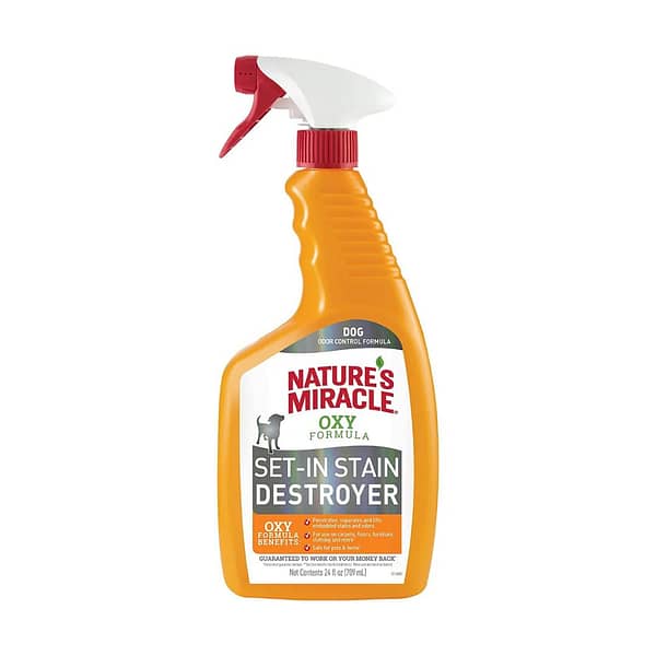Nature's Miracle Oxy Set-in Stain Destroyer Spray - Dog