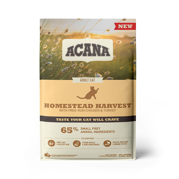 Acana Homestead Harvest Adult Cat Recipe