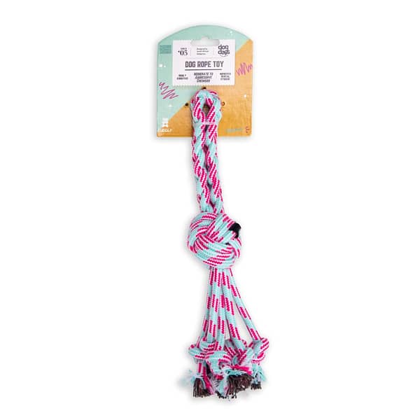 Ball-with-Tassel-Rope-Dog-Toy-Pink