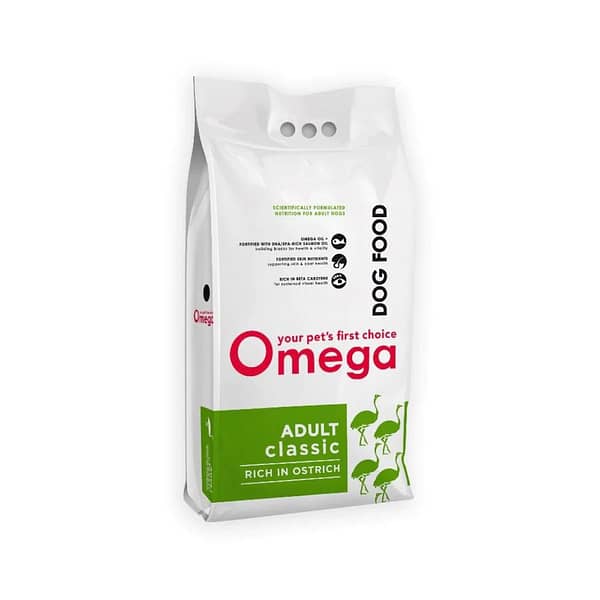 Omega Classic Ostrich Adult Dog Food