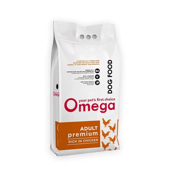Omega Premium Chicken Adult Dog Food