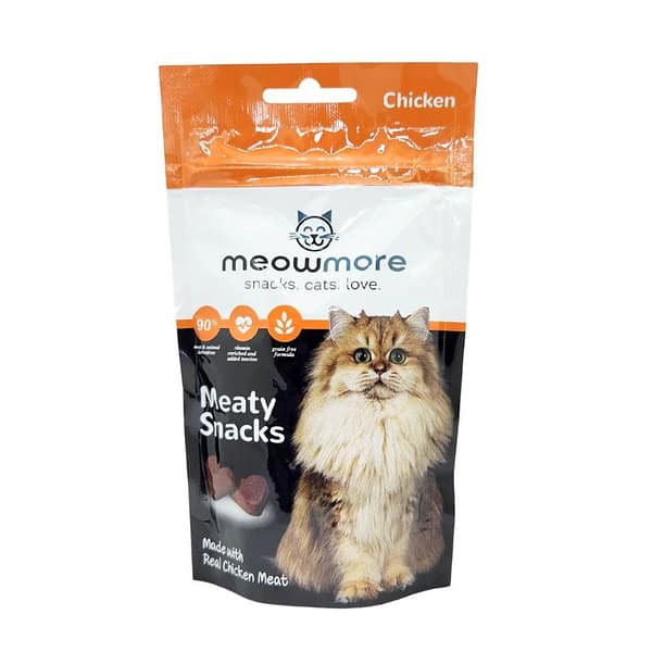 Meow More Meaty Cat Snacks - Chicken
