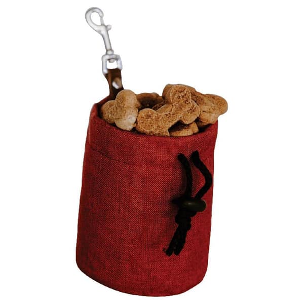 Huntlea Econo Dog Treat Bag-Red