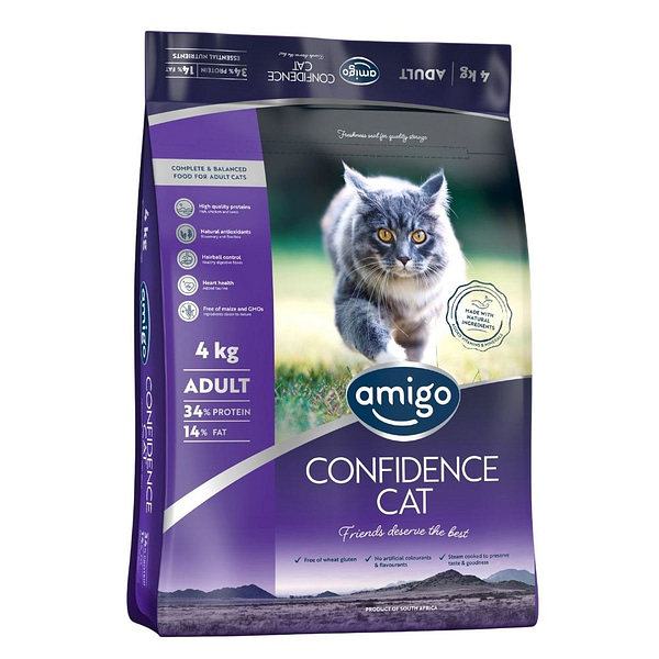 Amigo Confidence Adult Dry Cat Food