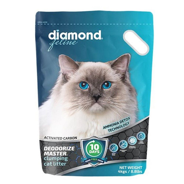 Diamond Feline Deodorize Master Clumping Cat Litter