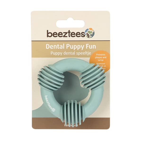 Beeztees Puppy Dental Ring-green