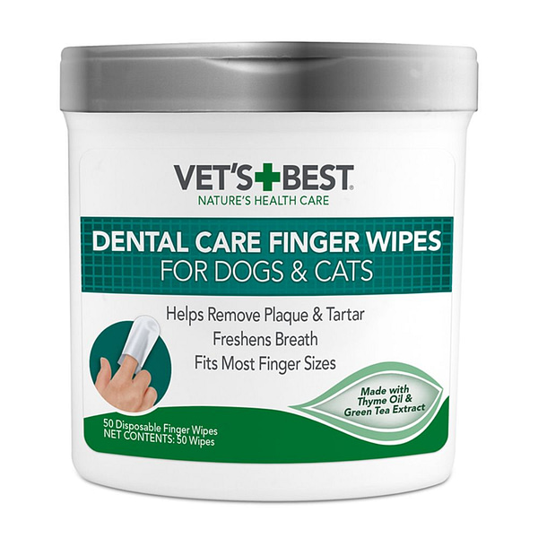 Vet's Best Dental Finger Pads for Dogs and Cats