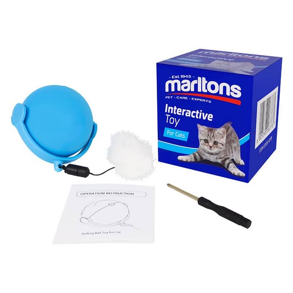 Marltons Rolling Ball Interactive Cat Toy