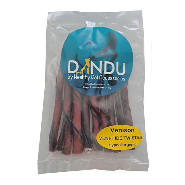 Dandu Veni-Hide Hide Twisties Dog Treat