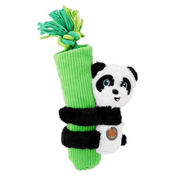Charming Pets Cuddly Climbers Panda Plush Dog Toy