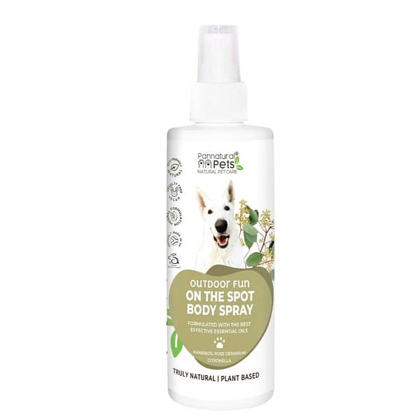 Pannatural Pets OutDoor Fun On The Spot Anti-Bug Dog Spray