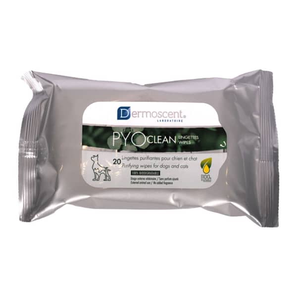 Dermoscent PYOClean Wipes for Cats and Dogs 20's