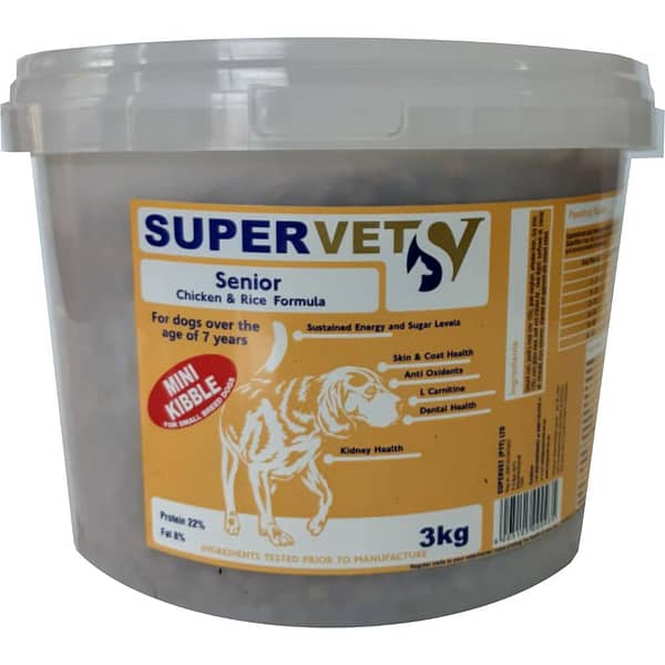 SuperVet Senior Mini Kibble Dog Food