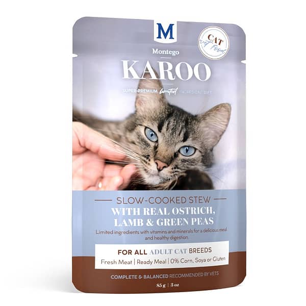 Montego Karoo Ostrich, Lamb and Green Peas Cat Wet Food